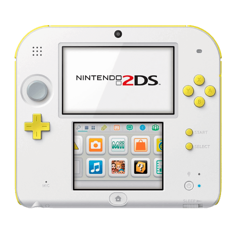 Консоль Nintendo 2DS Japan 1GB White Yellow Б/У - Retromagaz