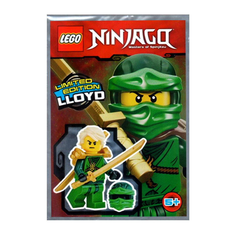 Фігурка Lego Ninja Lloyd Honor Robe Foil Pack Ninjago njo0307 891725 Новий - Retromagaz