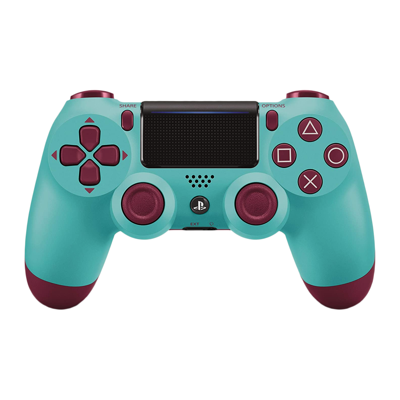 Геймпад Бездротовий Sony PlayStation 4 DualShock 4 Version 2 Berry Blue Б/У - Retromagaz