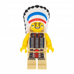 Фігурка Lego Tribal Chief Collectible Minifigures Series 3 col034 Б/У