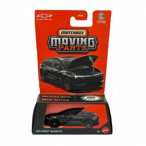 Тематическая Машинка Matchbox 2024 Chevy Blazer EV Moving Parts 1:64 JHV48 Black - Retromagaz