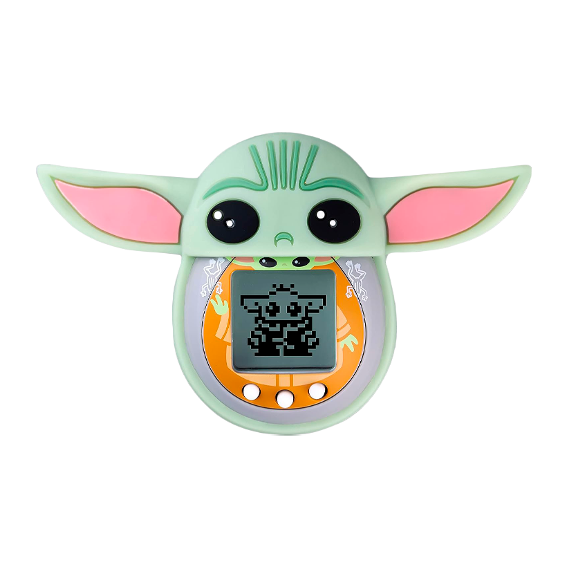Консоль Bandai Tamagotchi Star Wars Grogu Green Brown - Retromagaz