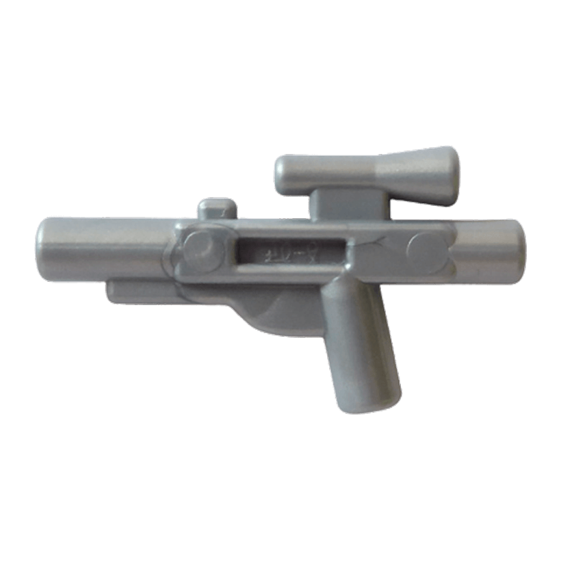 Зброя 2шт Lego Star Wars Blaster Short 58247 6122722 Flat Silver Б/У - Retromagaz