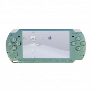Консоль Sony PlayStation Portable Slim PSP-2ххх Модифицированная 32GB Mint Green + 5 Встроенных Игр Б/У