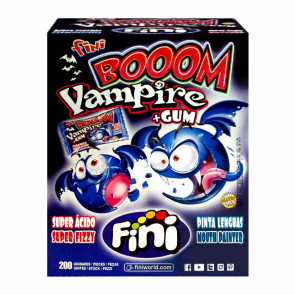 Набор Жевательная Резинка Fini Boom Vampire Halloween 5g 100шт