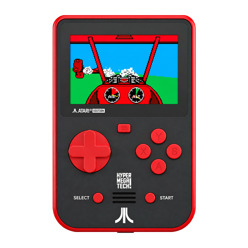 Консоль Atari Super Pocket Edition Hyper Mega Tech! Red + 50 Встроенных Игр - Retromagaz