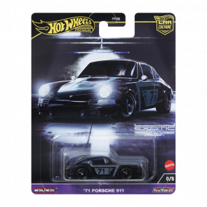 Машинка Premium Hot Wheels '71 Porsche 911 Chase Race Day 1:64 HKC81 Black - Retromagaz