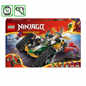 Конструктор Lego Комби Автомобиль Команды Ниндзя Ninjago 71820 Без Фигурок Новый - Retromagaz
