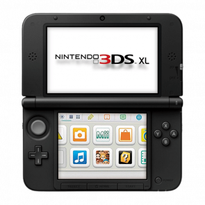 Консоль Nintendo 3DS XL Модифікована 32GB Black + 10 Вбудованих Ігор Б/У Хороший - Retromagaz