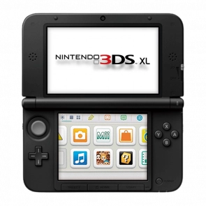 Консоль Nintendo 3DS XL Модифікована 32GB Black + 10 Вбудованих Ігор Б/У Хороший