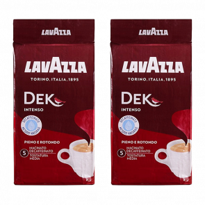 Набор Кофе Молотый 2шт Lavazza Dek Intenso 250g