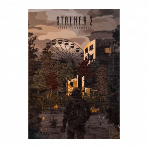 Постер S.T.A.L.K.E.R. (Деревянный) - Retromagaz