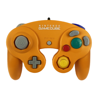 Геймпад Дротовий Nintendo GameCube DOL-003 Orange 2m Б/У - Retromagaz