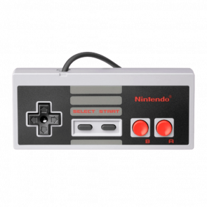 Геймпад Дротовий Nintendo NES NES-004 Grey USA 2.25m Б/У Хороший