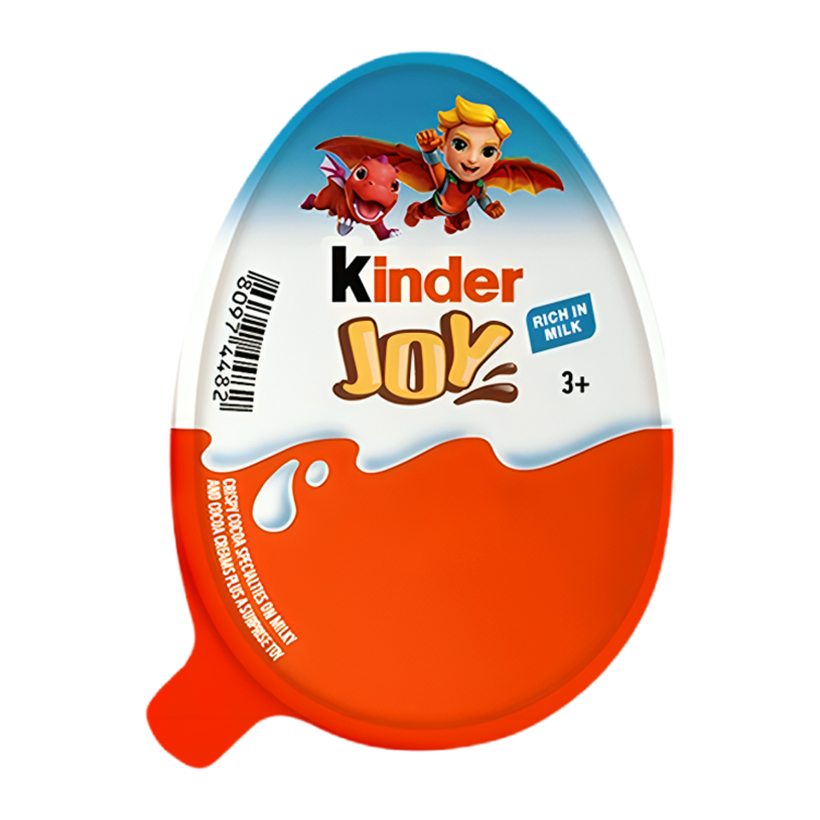 Шоколадное Яйцо Kinder Joy Dragon Adventures Applaydu 20g - Retromagaz