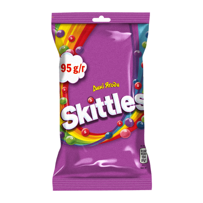 Драже Skittles Bag Дикі Ягоди 95g - Retromagaz