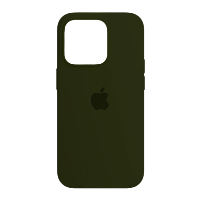 Чехол Силиконовый RMC Apple iPhone 14 Pro Army Green - Retromagaz