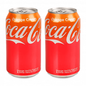 Набор Напиток 2шт Coca-Cola Orange Cream 355ml