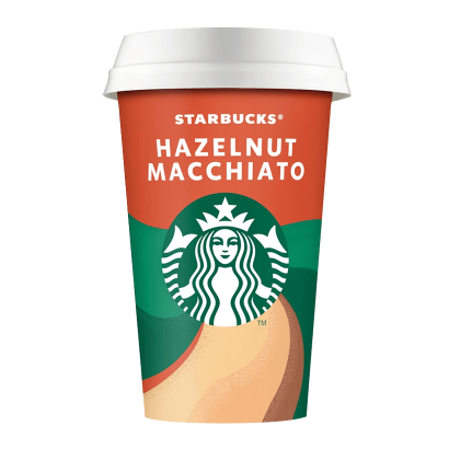 Напій Starbucks Кавовий Hazelnut Macchiato 220ml - Retromagaz