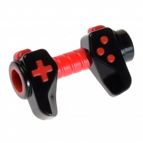 Другое Lego Game Controller Holes on Sides for Bar with Black Buttons and Center Handle 65080pb01 6285530 Black Б/У - Retromagaz