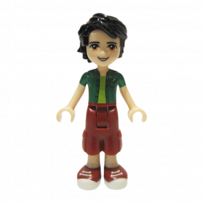 Фігурка Lego Oliver Dark Red Cropped Trousers Large Pockets Friends Boy frnd182 1 Б/У