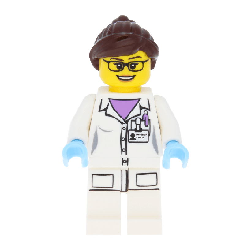 Фигурка Lego Series 11 Scientist Collectible Minifigures col173 Б/У - Retromagaz