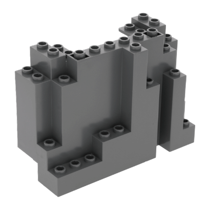 Скала Lego Rectangular Панель 4 x 10 x 6 6082 60052 4279446 Dark Bluish Grey Б/У - Retromagaz