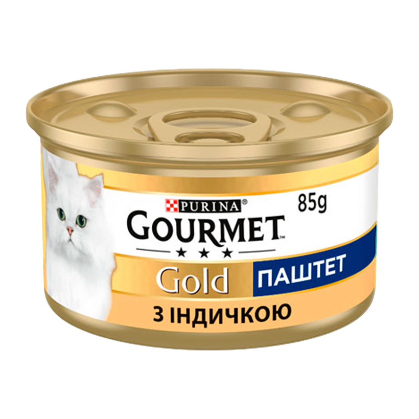 Влажный Корм для Кошек Gourmet Gold Индейка 85g - Retromagaz