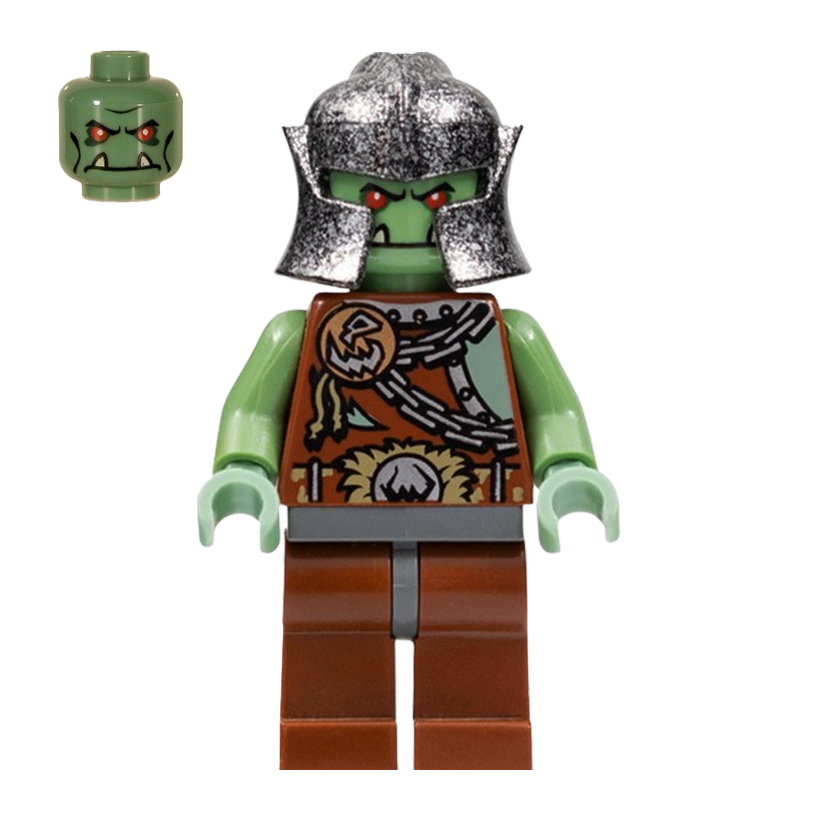 Фігурка Lego Fantasy Era Troll Warrior 1 Castle cas359 Б/У - Retromagaz