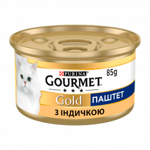 Вологий Корм для Котів Purina Gourmet Gold Індичка 85g - Retromagaz