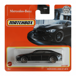 Машинка Велике Місто Matchbox 2019 Mercedes-Benz AMG GT 63 S Showroom 1:64 GXM55 Black - Retromagaz