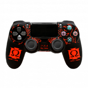 Чехол Силиконовый RMC PlayStation 4 God of War Red Black Новый Чехол Силиконовый RMC PlayStation 4 God of War Red Black Новый - Retromagaz