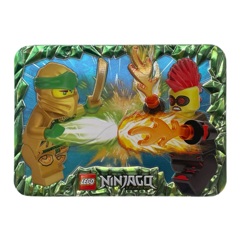 Конструктор Lego Фігурка Lloyd vs. Miss Demeanor Metal Box Ninjago 112429 njo0790 njo0878 Новий - Retromagaz