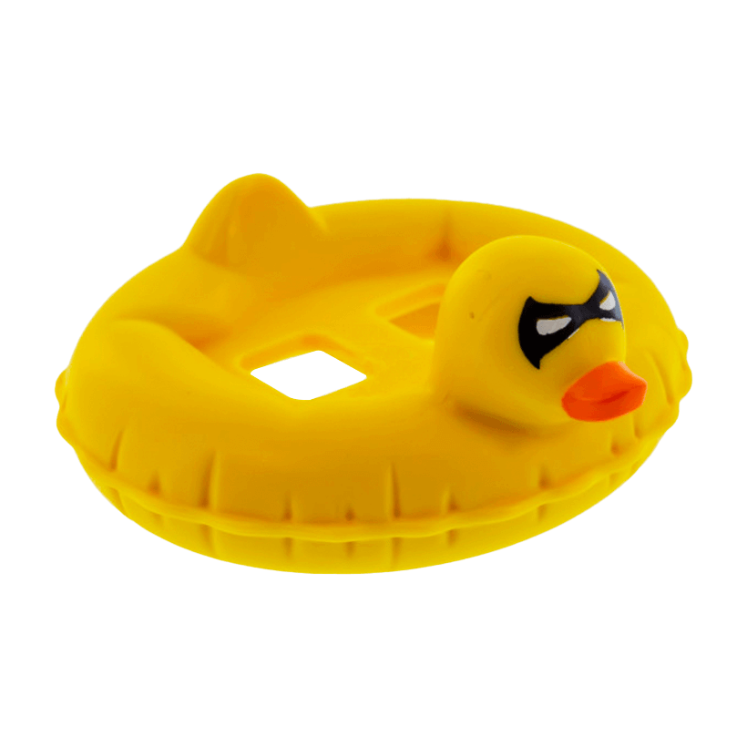 Інше Lego Floatie Swim Ring Duck Inflatable with Black Batman Mask and Orange Bill 28421pb01 6175374 Yellow Б/У - Retromagaz