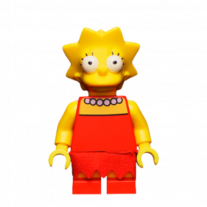 Фігурка Lego Cartoons The Simpsons Lisa Simpson with Wide Open Eyes sim010 Б/У - Retromagaz
