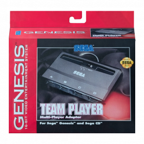 Multitap Дротовий Sega Mega Drive MK-1647 Team Player Adaptor 4P Black 0.6m Новий - Retromagaz