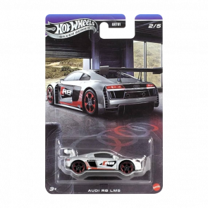 Тематическая Машинка Hot Wheels Audi R8 LMS Audi Series 1:64 JKY16 Silver - Retromagaz