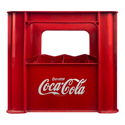 Ящик Coca-Cola 30х38.5х36 см 12 Стеклянных Бутылок 1L Б/У - Retromagaz