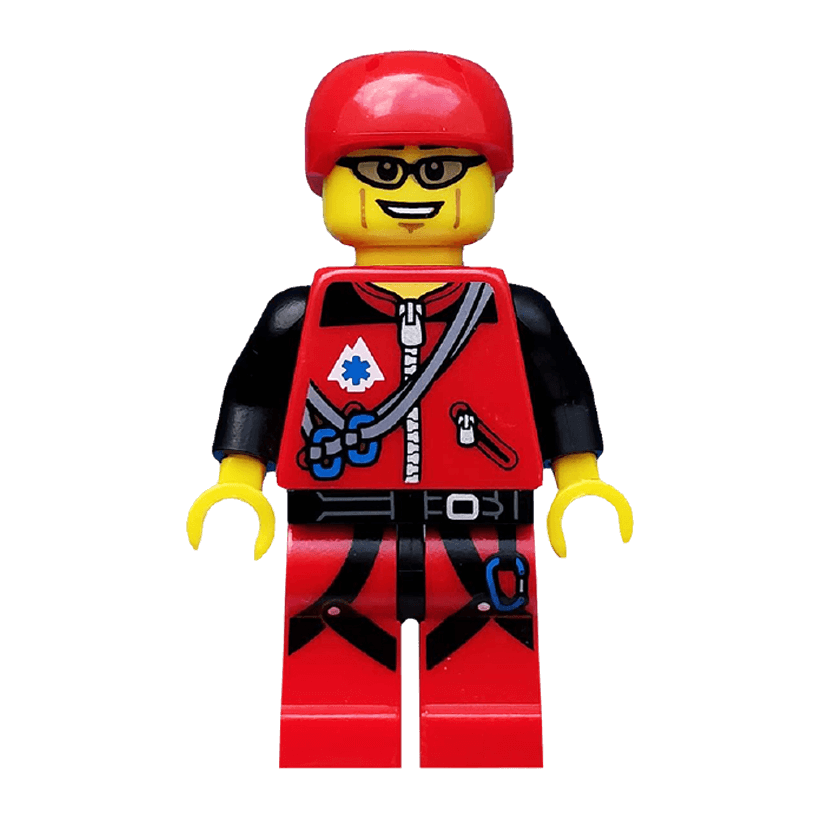 Фігурка Lego Collectible Minifigures Series 11 Mountain Climber col171 1 Б/У Нормальний - Retromagaz