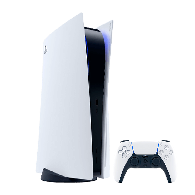 Набір Консоль Sony PlayStation 5 Blu-ray 825GB White Б/У  + Геймпад Бездротовий DualSense + Підставка Black - Retromagaz