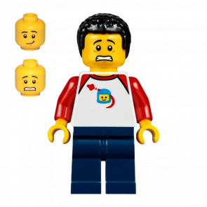 Фигурка Lego 973pb2340 Classic Space Man City People twn323 1 Б/У