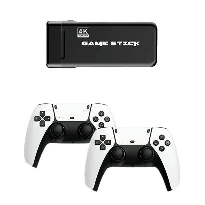 Консоль RMC Game Stick M8 Pro + 10000 Встроенных Игр 64GB White - Retromagaz