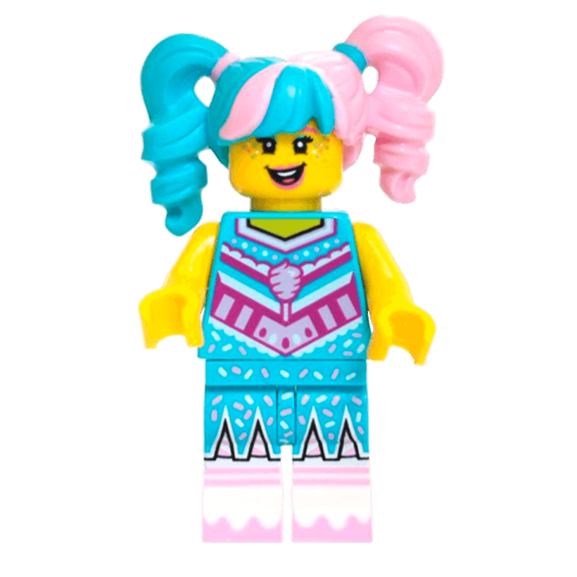 Фигурка Lego Vidiyo Cotton Candy Cheerleader Другое vid011 1 Б/У - Retromagaz