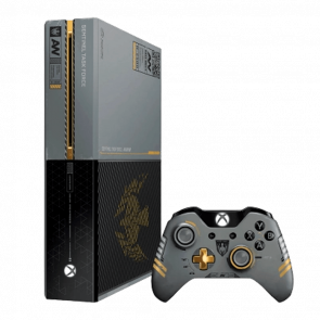 Консоль Microsoft Xbox One FAT Call Of Duty: Advanced Warfare Limited Edition 1TB Black Grey + Коробка Б/У Хороший