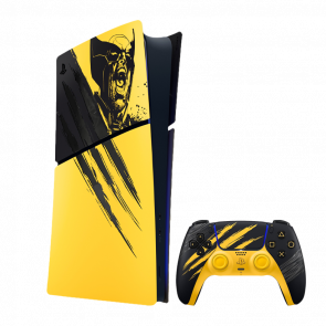 Консоль Sony PlayStation 5 Slim Digital Edition Marvel's Wolverine Limited Edition 825GB Black Yellow Новий - Retromagaz