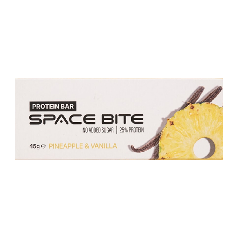 Протеїновий Батончик Space Bite Ананас Ваниль Без Сахара 45g - Retromagaz