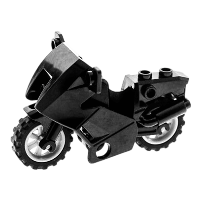 Транспорт Lego City Мотоцикл 52035c02 4492322 4579413 6074769 4530673 4242385 Black Б/У - Retromagaz