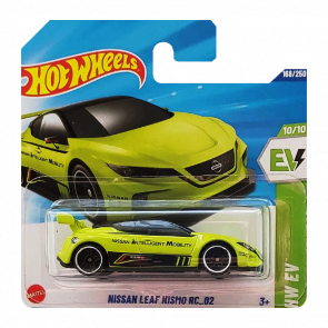 Машинка Базовая Hot Wheels Nissan Leaf NISMO RC 02 Treasure Hunts EV 1:64 JBC27 Green Машинка Базовая Hot Wheels Nissan Leaf NISMO RC 02 Treasure Hunts EV 1:64 JBC27 Green - Retromagaz