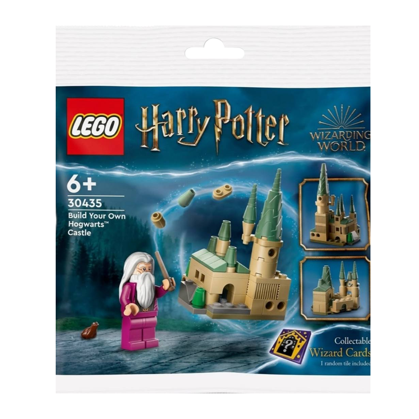 Конструктор Lego Фігурка Build Your Own Hogwarts Castle Paper Bag Harry Potter 30435 hp350 Новий - Retromagaz