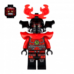 Фігурка Lego Warrior Red Face Ninjago Stone Army njo075 Б/У - Retromagaz